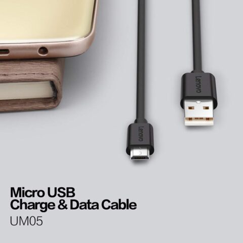 کابل شارژ تبلت و موبایل لنوو مدل MICRO USB