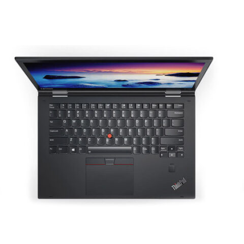 نمای بالایی لپ تاپ استوک لنوو ThinkPad X1 Yoga پردازنده I7