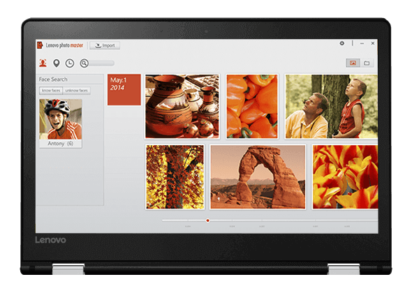 Organize and optimize your photos with Lenovo® Photo Master 2.0
