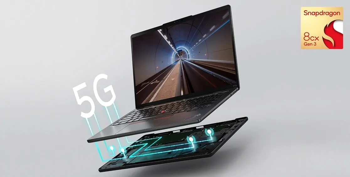 Features (1) ThinkPad X13s (13” Snapdragon) Laptop